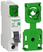 Заглушка Schneider Electric для автоматов пломбируемая клеммная зеленая картинка 